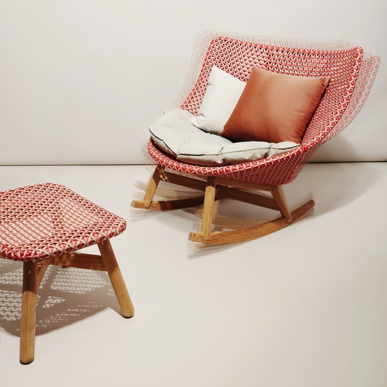 Outdoor rocking chair Mbrace