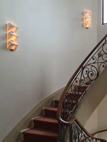 Alabaster Staircase Wall Lamp Lighting
