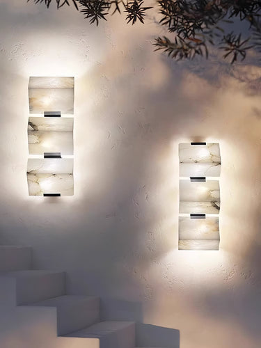 Alabaster Staircase Wall Lamp Lighting