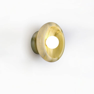 Eclipse Jade Wall Sconce Lighting