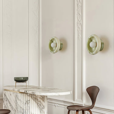 Eclipse Jade Wall Sconce Lighting