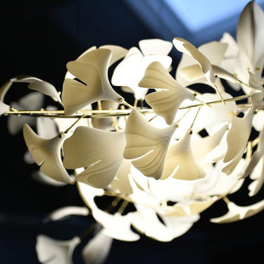 Ginkgo Leaf Chandelier Model A Lighting