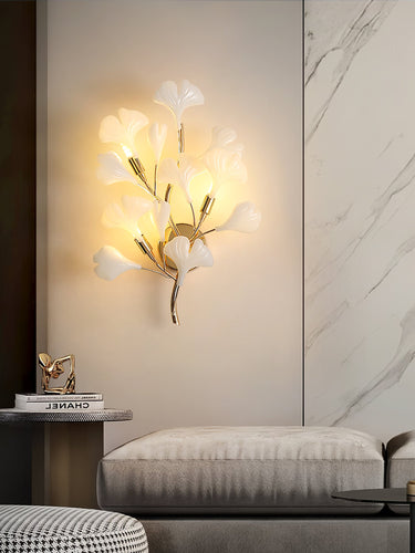 Ginkgo Leaf Wall Lamp Lighting