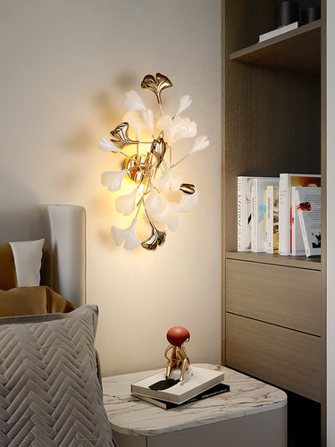 Ginkgo Leaf Wall Lamp Lighting