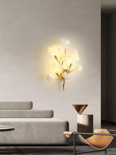 Ginkgo Leaf Wall Lamp Lighting