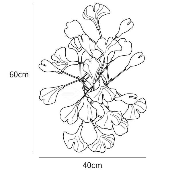 Ginkgo Leaf Wall Lamp Lighting