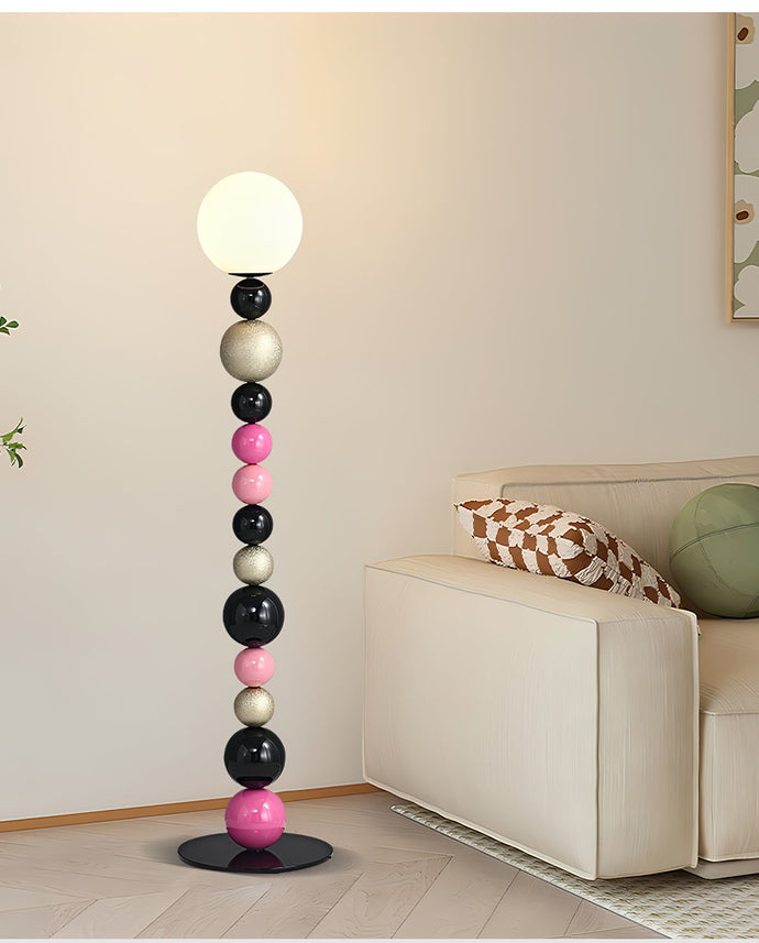 Round Balls Stacking Floor Lamp Lighting
