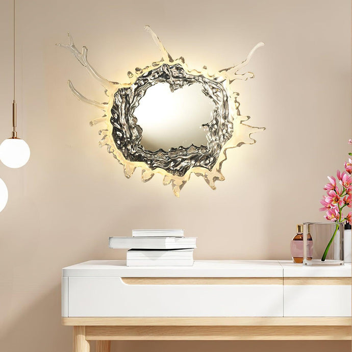Water Drop Mirror Wall Lamp Lighting