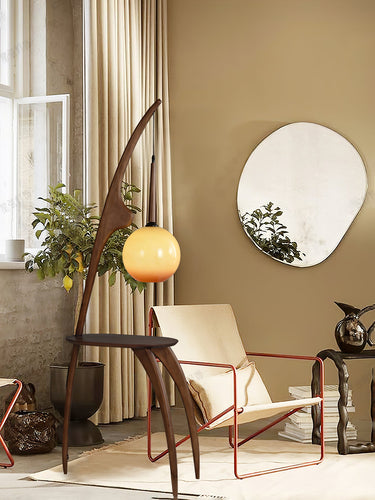 Curved Mantis Arm Floor Lamp Lighting