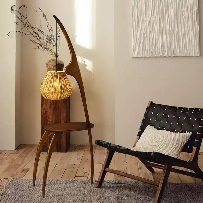 Curved Mantis Arm Floor Lamp Lighting