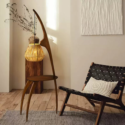 Curved Mantis Arm Floor Lamp Lighting