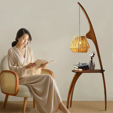 Curved Mantis Arm Floor Lamp Lighting