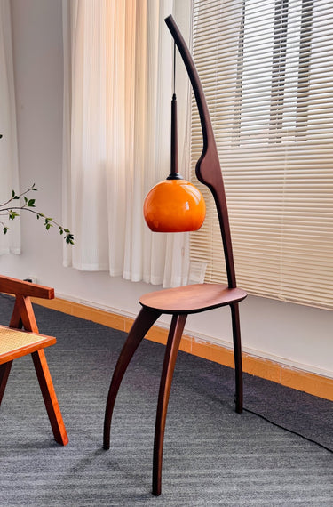 Curved Mantis Arm Floor Lamp Lighting