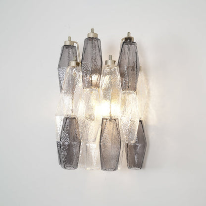 Murano Rhombus Glass Wall Lamp Lighting