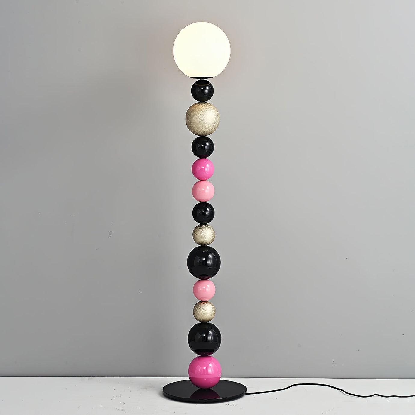 Round Balls Stacking Floor Lamp Lighting
